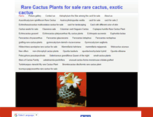 Tablet Screenshot of mycactusplants.com